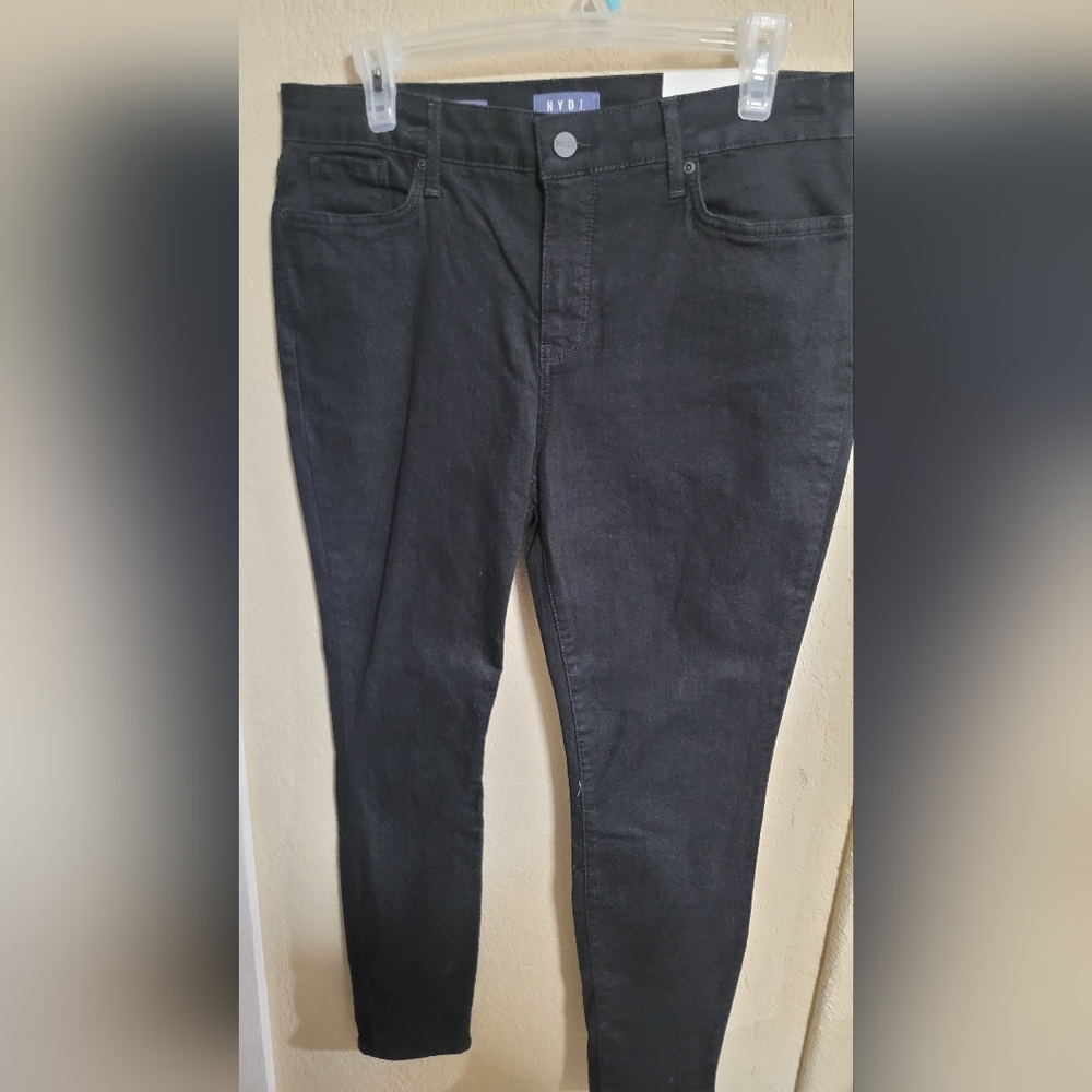 NYDJ Black Skinny Jeans 10